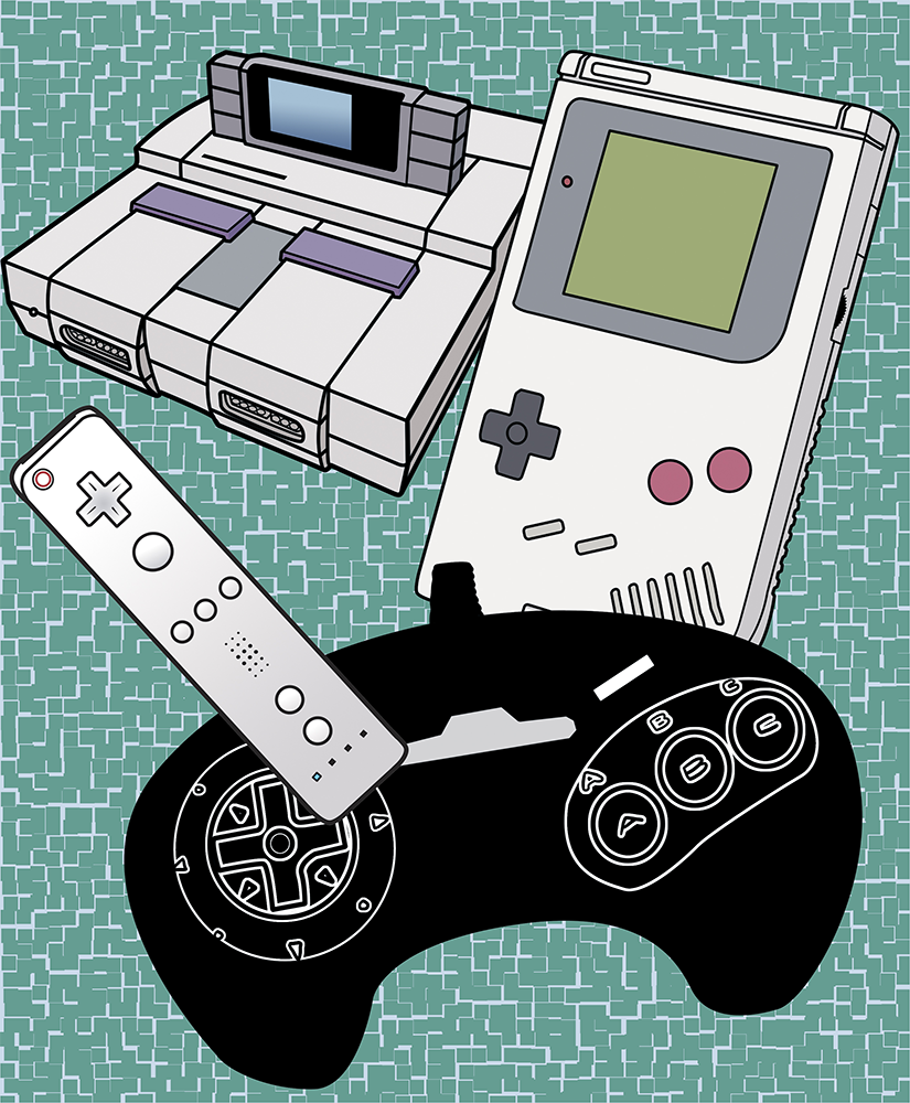 Game Console Art