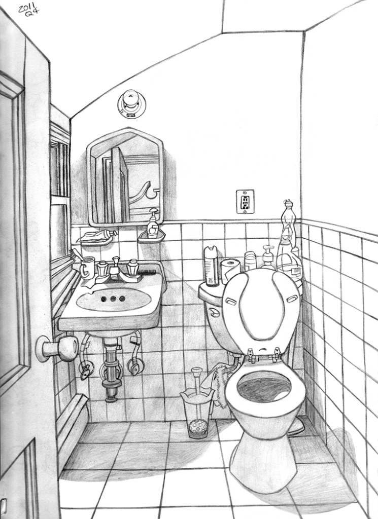 Bathroom Sketch