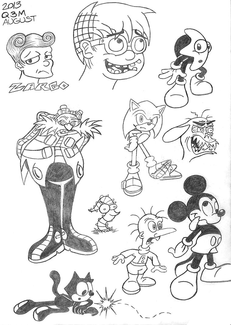 SEGA and Disney Characters